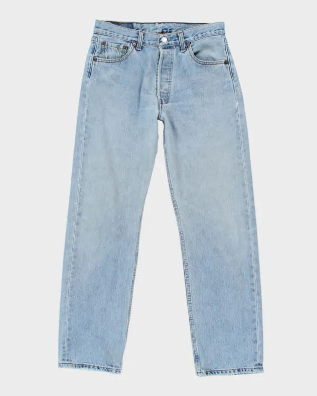 Vintage Levi's 501 Light Wash Jeans - W30 L30 sold by Rokit