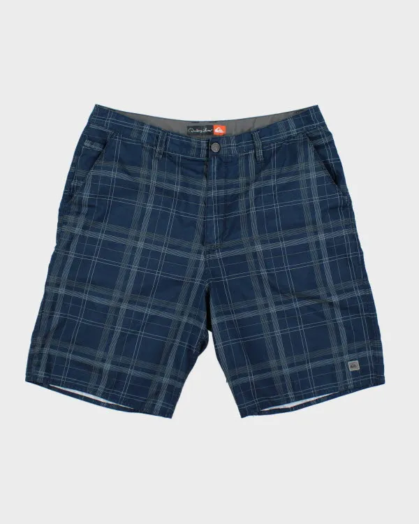 Quicksilver Check Swim Shorts - L sold by Rokit