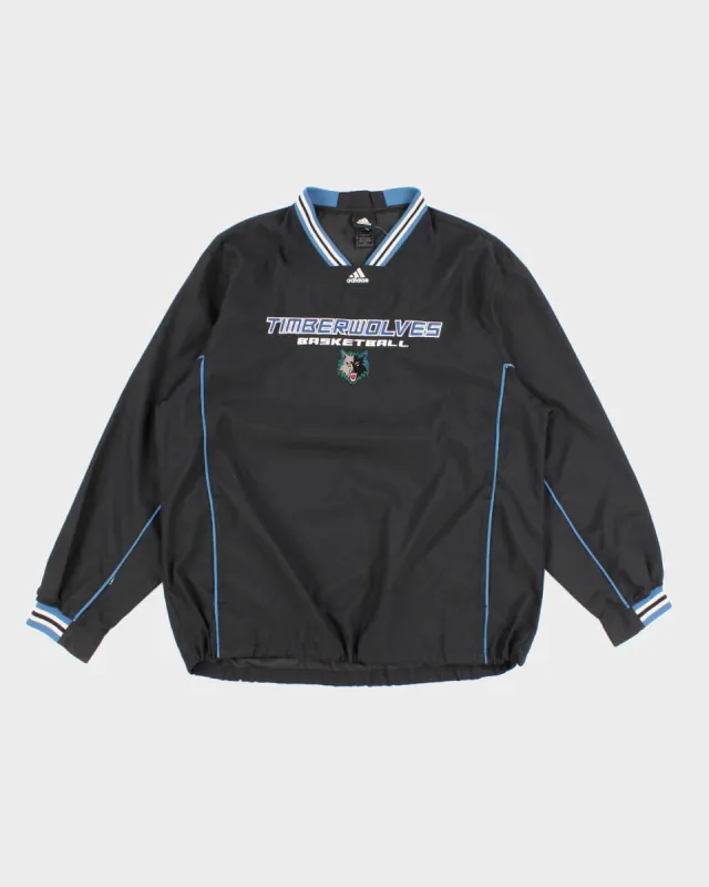 NBA x Minnesota Timberwolves Adidas Drill Top - L made by Adidas