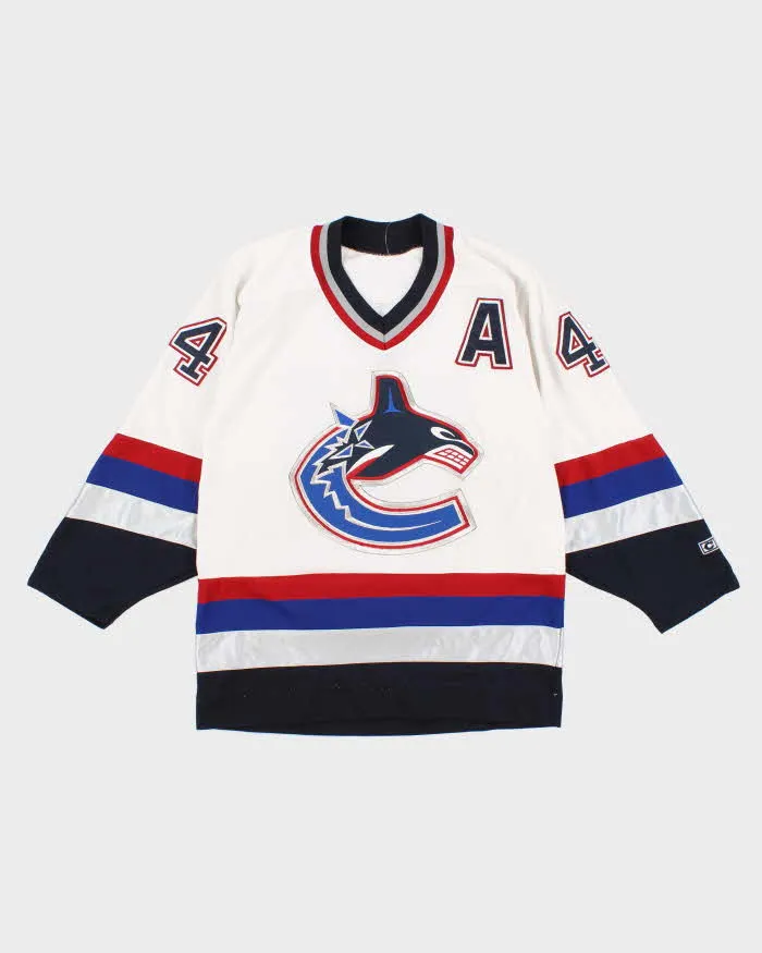 Mens White Canucks Betuzz Sports Jersey - M sold by Rokit