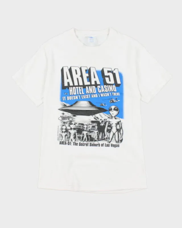 Area 51 Alien T-shirt - S sold by Rokit