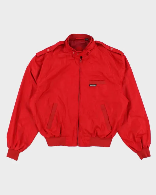 Vintage 80s/90s Members Only Red Jacket - XL made by Members Only