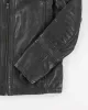 Men's Danier Black Leather Jacket - S sold by Rokit