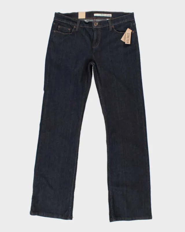 Deadstock Women's Navy DKNY Straight Leg Jeans - W32 L31 made by DKNY