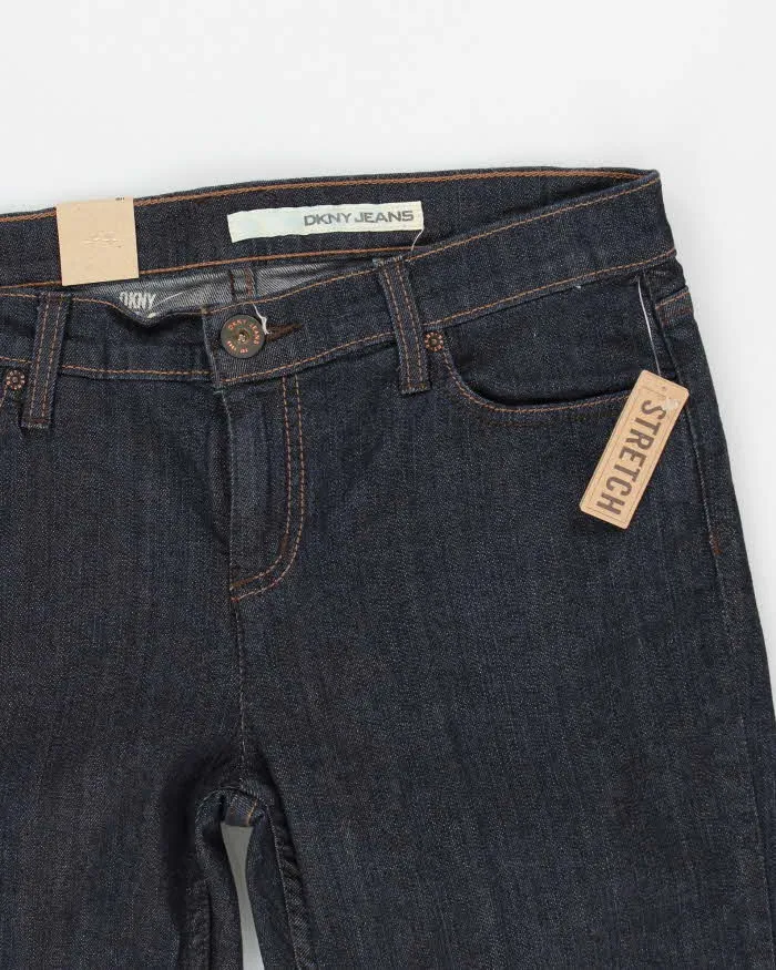 Deadstock Women's Navy DKNY Straight Leg Jeans - W32 L31 sold by Rokit product image thumbnail 4