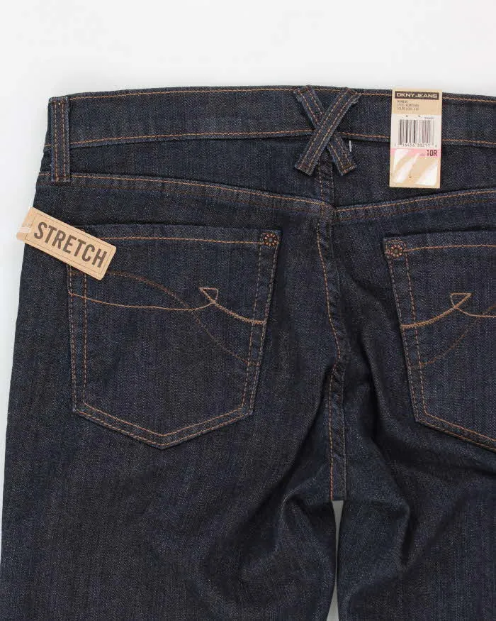 Deadstock Women's Navy DKNY Straight Leg Jeans - W32 L31 sold by Rokit product image thumbnail 3