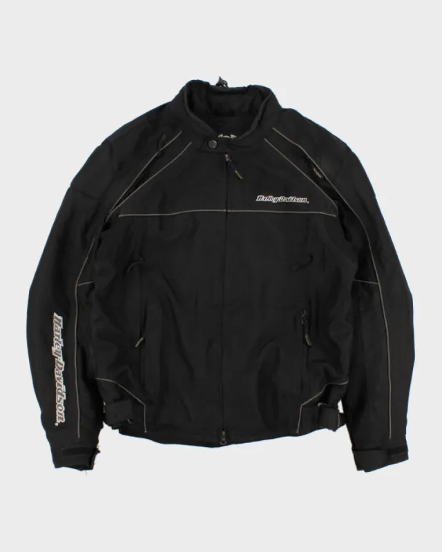 Men's Vintage Harley Davidson Biker Jacket - M sold by Rokit