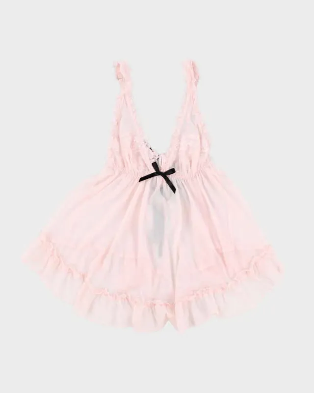 Y2K 00s Victoria's Secret Coquette Cami - S made by Victoria's Secret