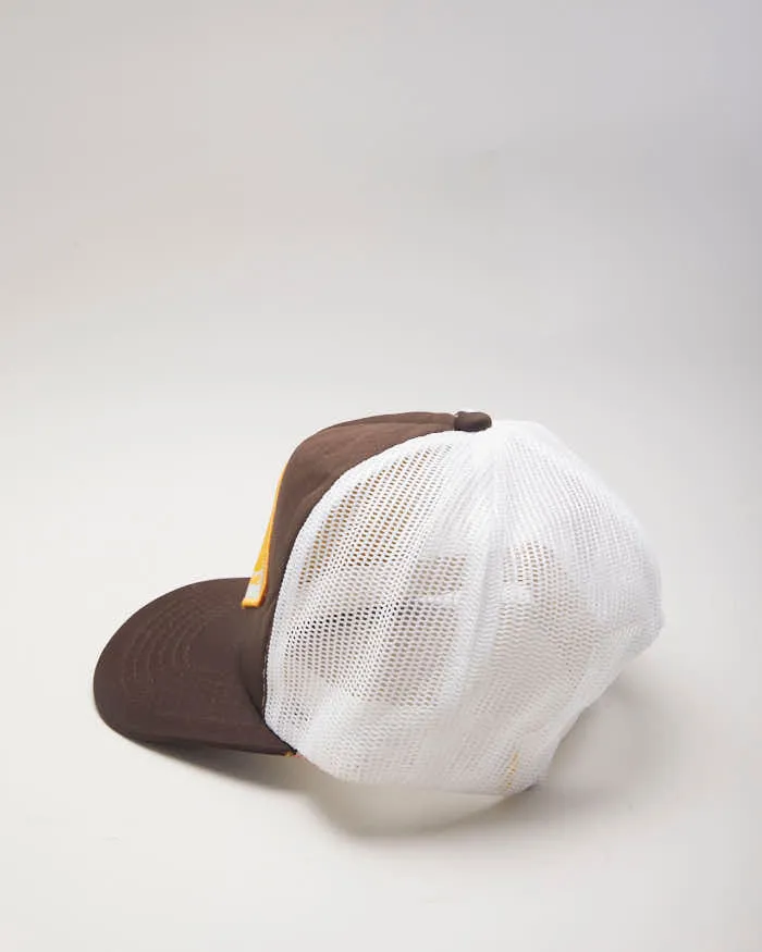 Vintage 90's Patch Brown Trucker Cap - OS sold by Rokit product image thumbnail 2