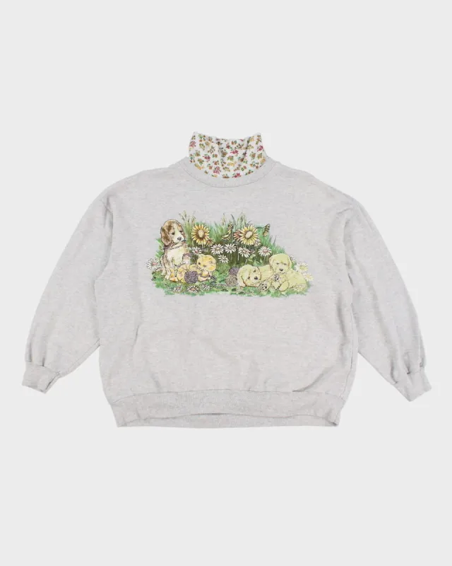 Vintage 1990's Women's Sweetheart Sweatshirt - M/L sold by Rokit
