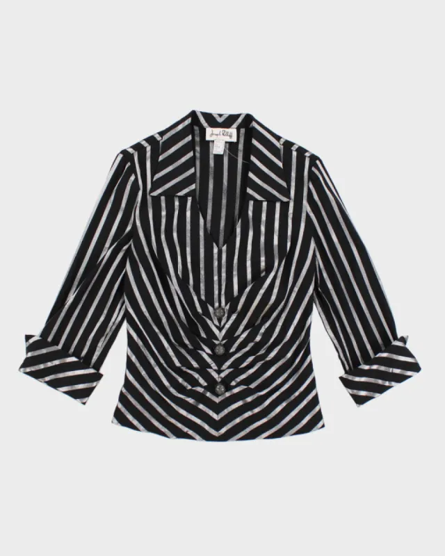 Joseph Ribkoff Women's Ruched Shirt - M made by Rokit