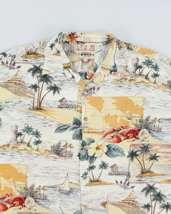 Vintage Campia Printed Hawaiian Shirt - XL sold by Rokit product image thumbnail 3
