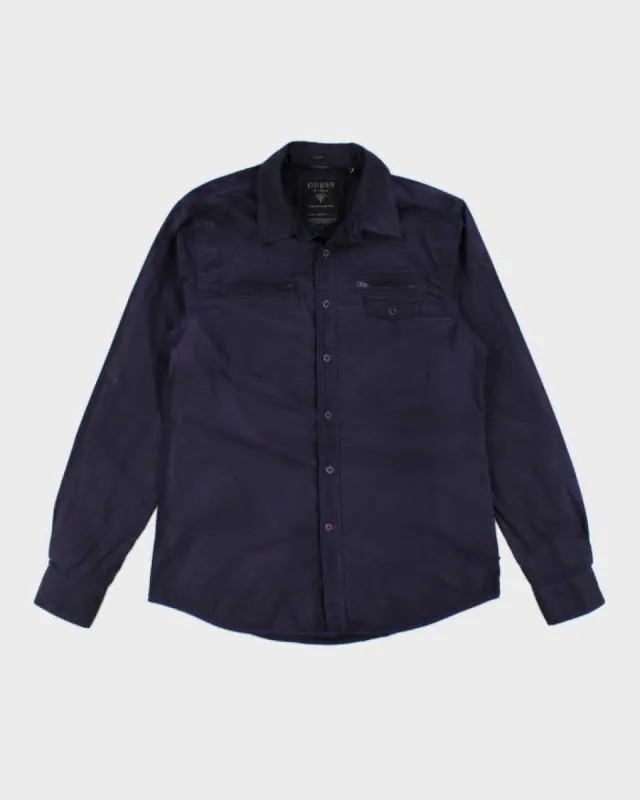 Y2k 00s Guess Purple Shirt - M sold by Rokit