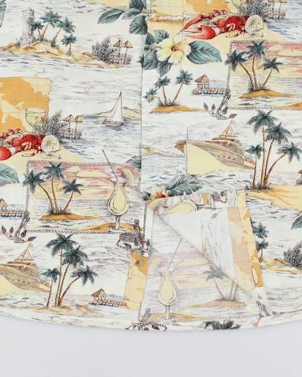 Vintage Campia Printed Hawaiian Shirt - XL sold by Rokit product image thumbnail 4