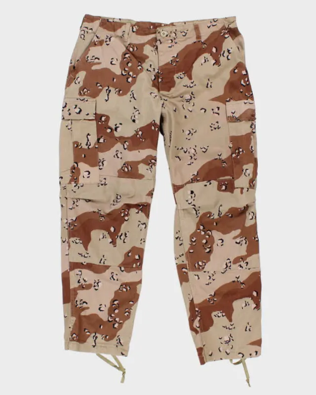90s US Chocolate Chip Combat Trousers 38x30 sold by Rokit