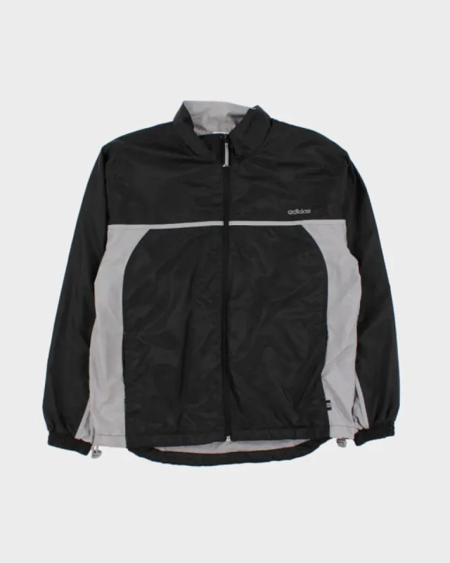 00s Adidas Black Windbreaker - L sold by Rokit