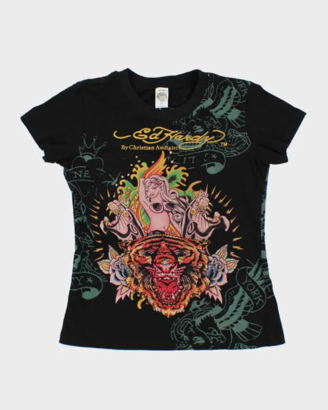 Vintage Y2k 00s Ed Hardy By Christian Audigier T-shirt - S sold by Rokit