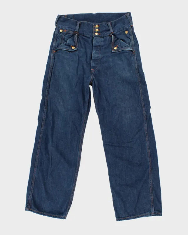 Lee 40s/50s Reproduction High Waisted Jeans - W34 L30 sold by Rokit