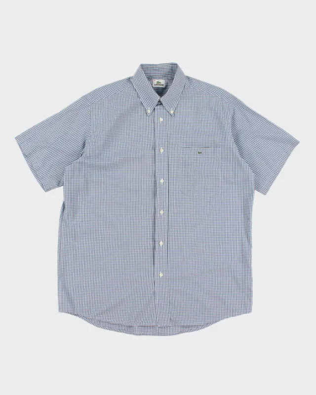 Lacoste Check Shirt - XL made by Rokit