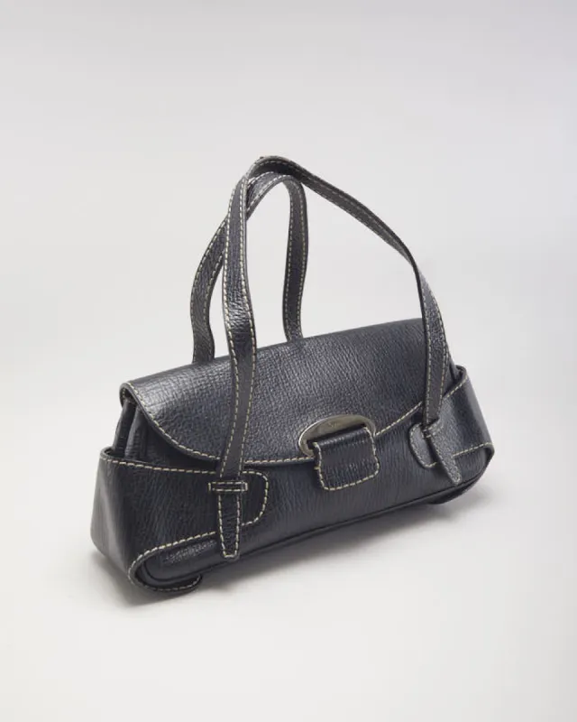 Tods Black Leather Handbag sold by Rokit