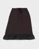 Vintage Y2k 00s Black Mesh Skirt - XS sold by Rokit