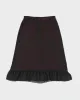Vintage Y2k 00s Black Mesh Skirt - XS sold by Rokit