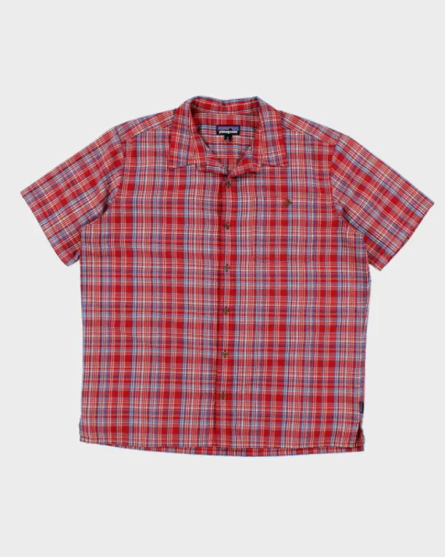 Patagonia Seersucker Check Shirt - XL sold by Rokit