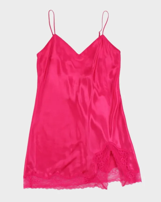 Y2k 00s La Senza Pink Slip Dress - S sold by Rokit