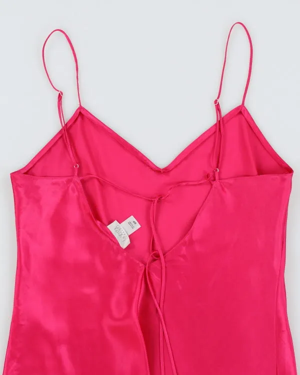 Y2k 00s La Senza Pink Slip Dress - S sold by Rokit product image thumbnail 4