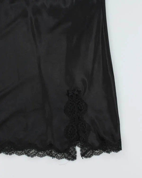 Y2k 00s Victoria's Secret Black Slip Dress - S sold by Rokit product image thumbnail 4