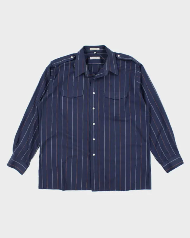 Vintage Christian Dior Stripe Shirt - XL sold by Rokit