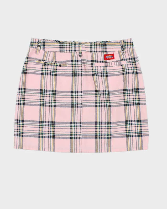 Dickies Pink Check Mini Skirt - M sold by Rokit product image thumbnail 2