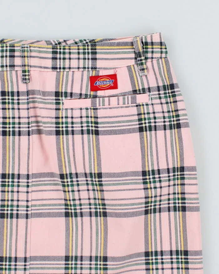 Dickies Pink Check Mini Skirt - M sold by Rokit product image thumbnail 4