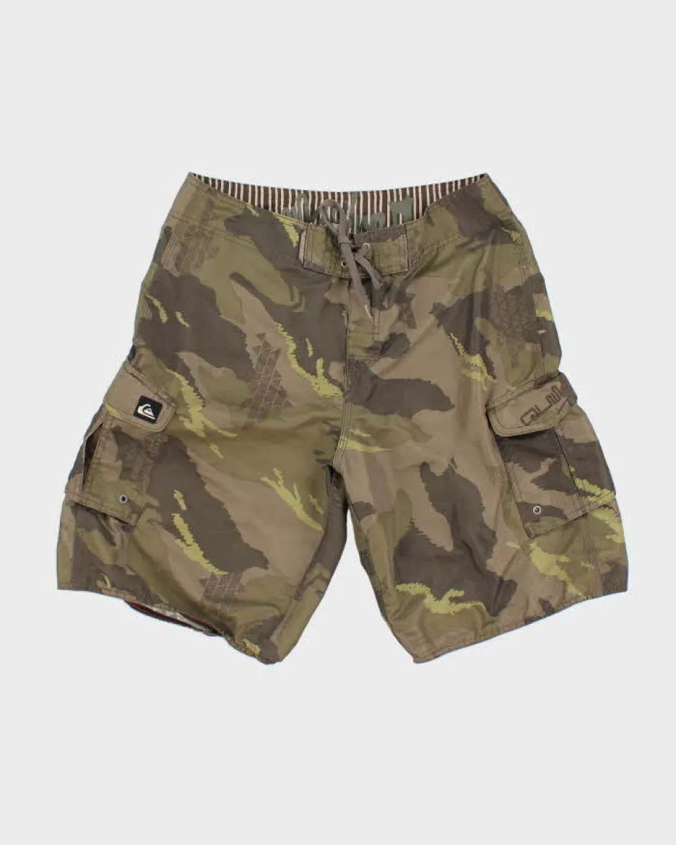 Quicksilver Camouflage Swim Shorts W33 Parallel
