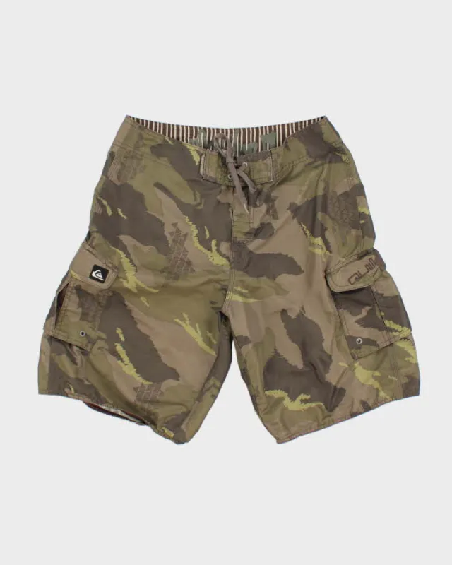Quicksilver Camouflage Swim Shorts - W33 sold by Rokit