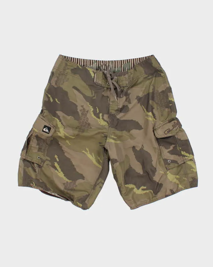 Quicksilver Camouflage Swim Shorts - W33 sold by Rokit