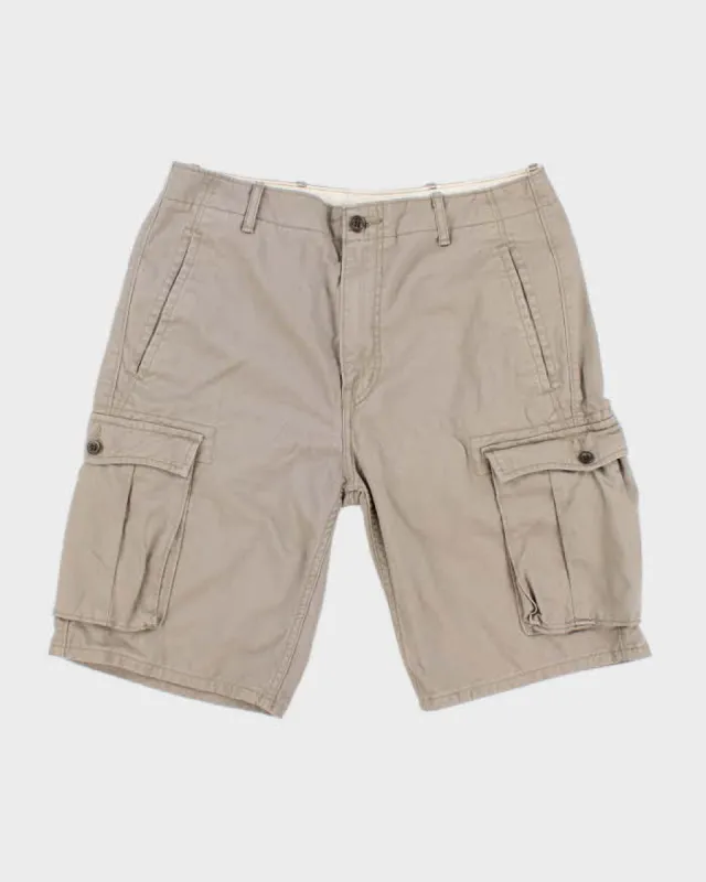 Levi's Grey Cargo Shorts - W38 made by Levi's