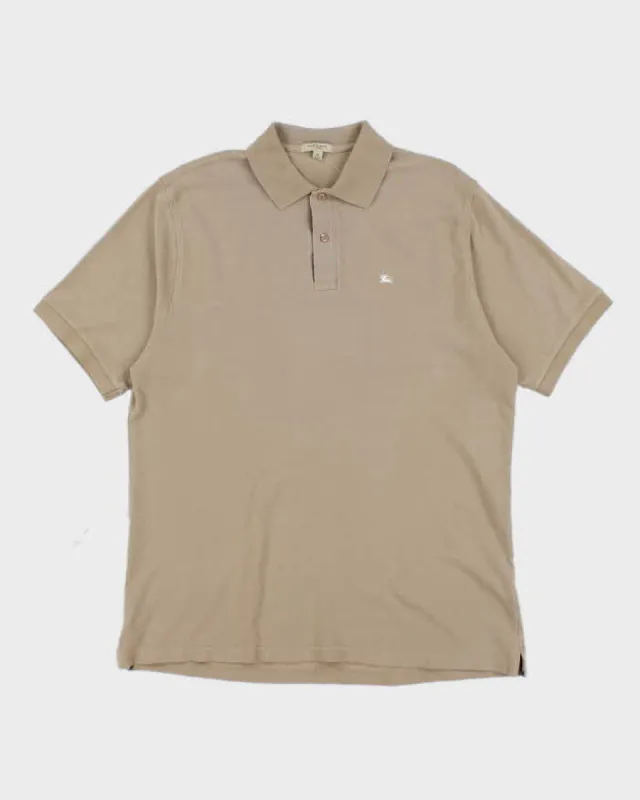 Burberry Brown Polo Shirt - XL made by Burberry