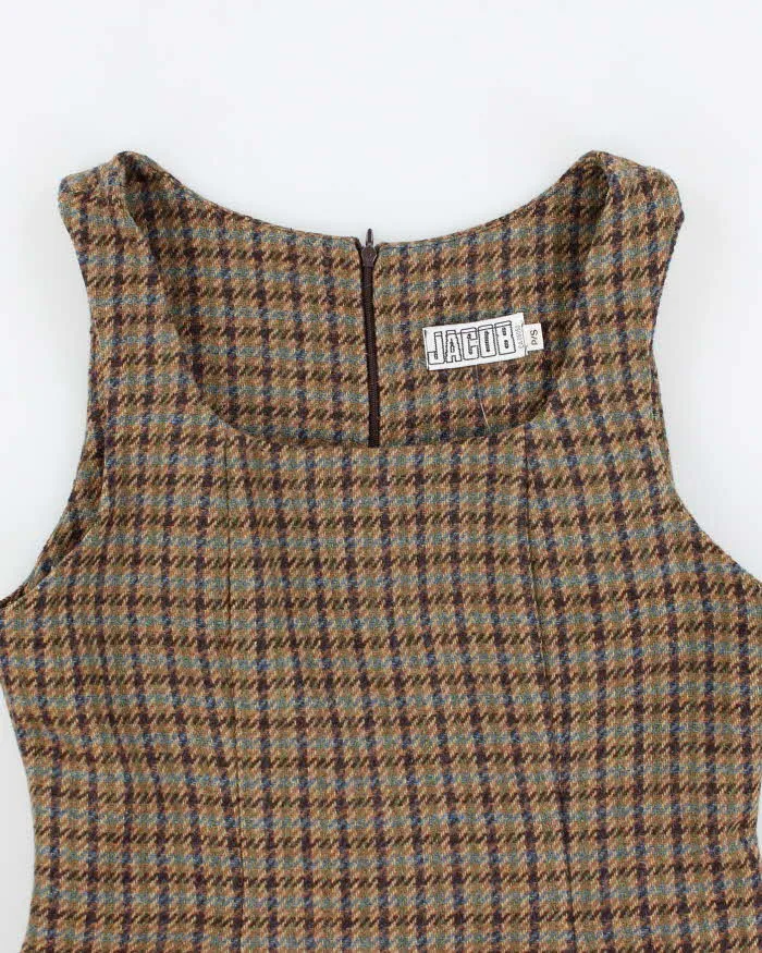 Vintage 90s Jacob Wool Blend Dress - S sold by Rokit product image thumbnail 3