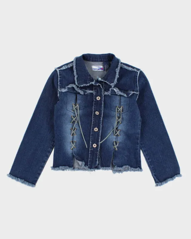 Y2k 00s Le Chateau Denim Jacket - L sold by Rokit
