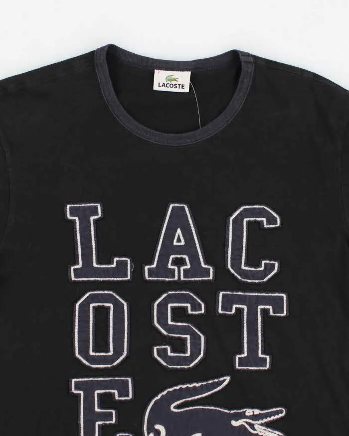 Vintage Lacoste Spell Out Navy T-Shirt - S sold by Rokit product image thumbnail 3