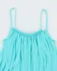 Vintage Betsey Johnson Blue Sheer Dress - L sold by Rokit