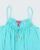 Vintage Betsey Johnson Blue Sheer Dress - L sold by Rokit