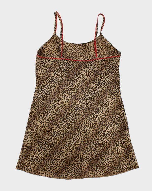 Vintage Y2k 00s Kathryn Leopard Slip Dress - L sold by Rokit product image thumbnail 2