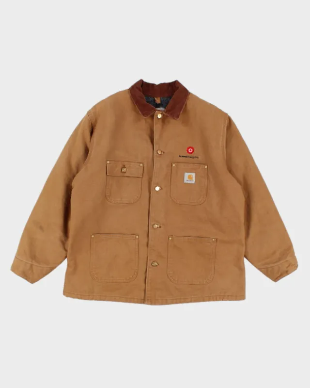 Vintage 90s Carhartt Fleece Lined Workwear Jacket - XXXL sold by Rokit