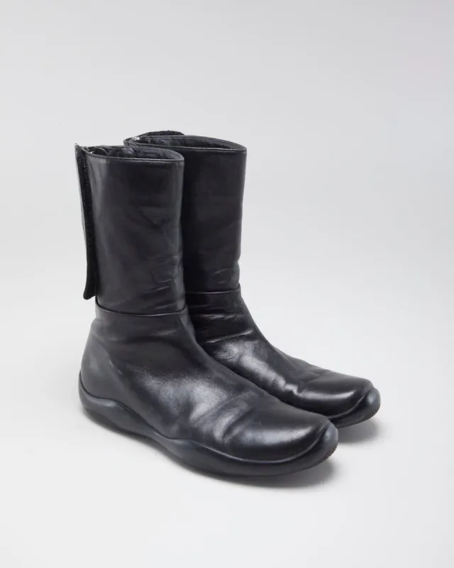 90's Vintage Women's Black Prada ankle boots - 3 sold by Rokit