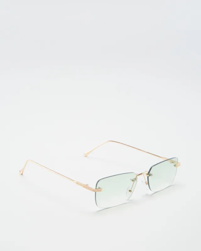 Grace Green Sunglasses made by Rokit