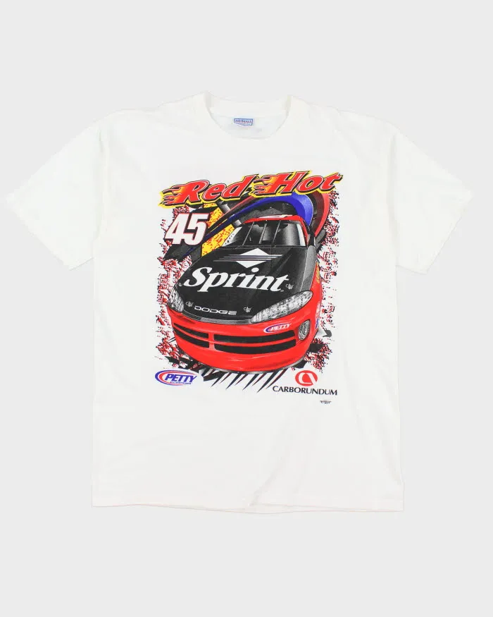Vintage 1990s Red Hot Racing T-Shirt - XL sold by Rokit