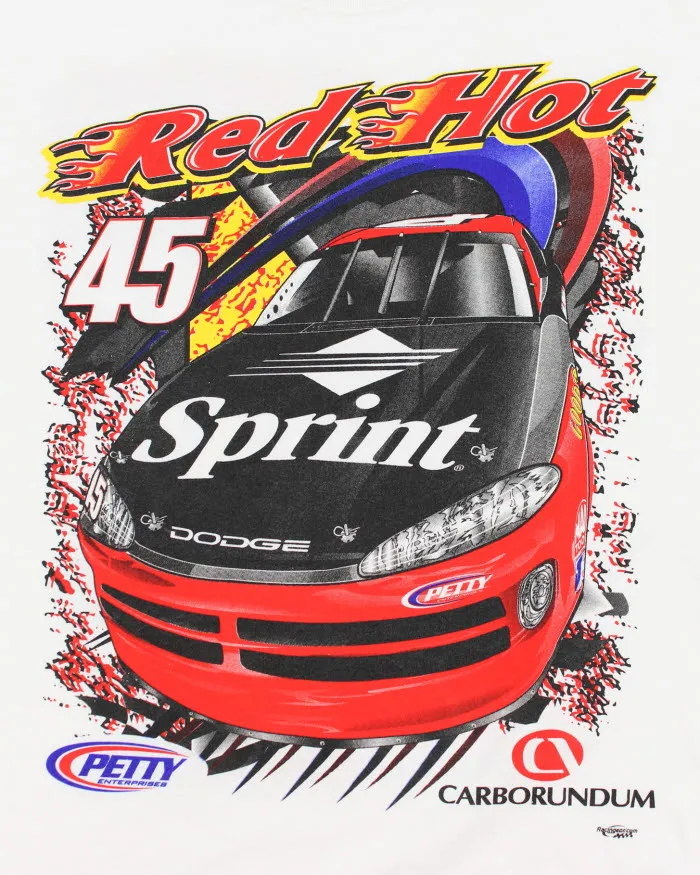 Vintage 1990s Red Hot Racing T-Shirt - XL sold by Rokit product image thumbnail 4