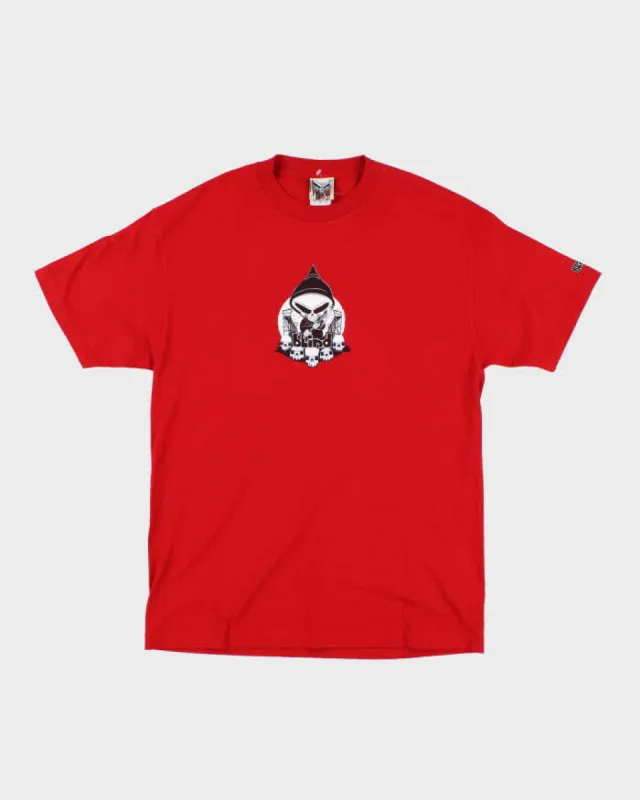 Virgil Abloh MCA Figures of Speech OFF-WHITE Bernini Tee Red